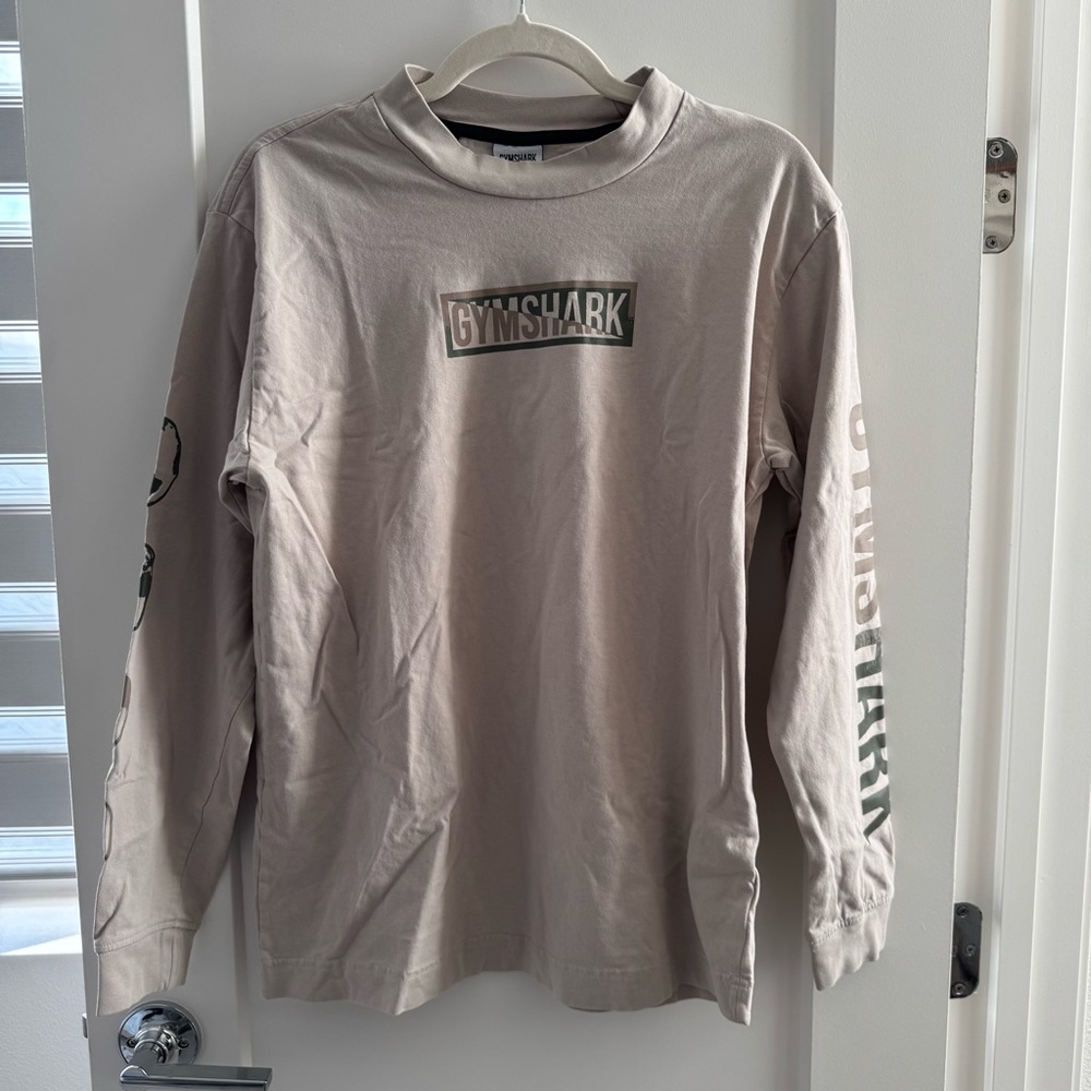 Gymshark Beige Long Sleeve